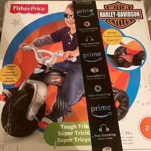 A toddler boys bike 2-5 ages! never opened all materials still in box